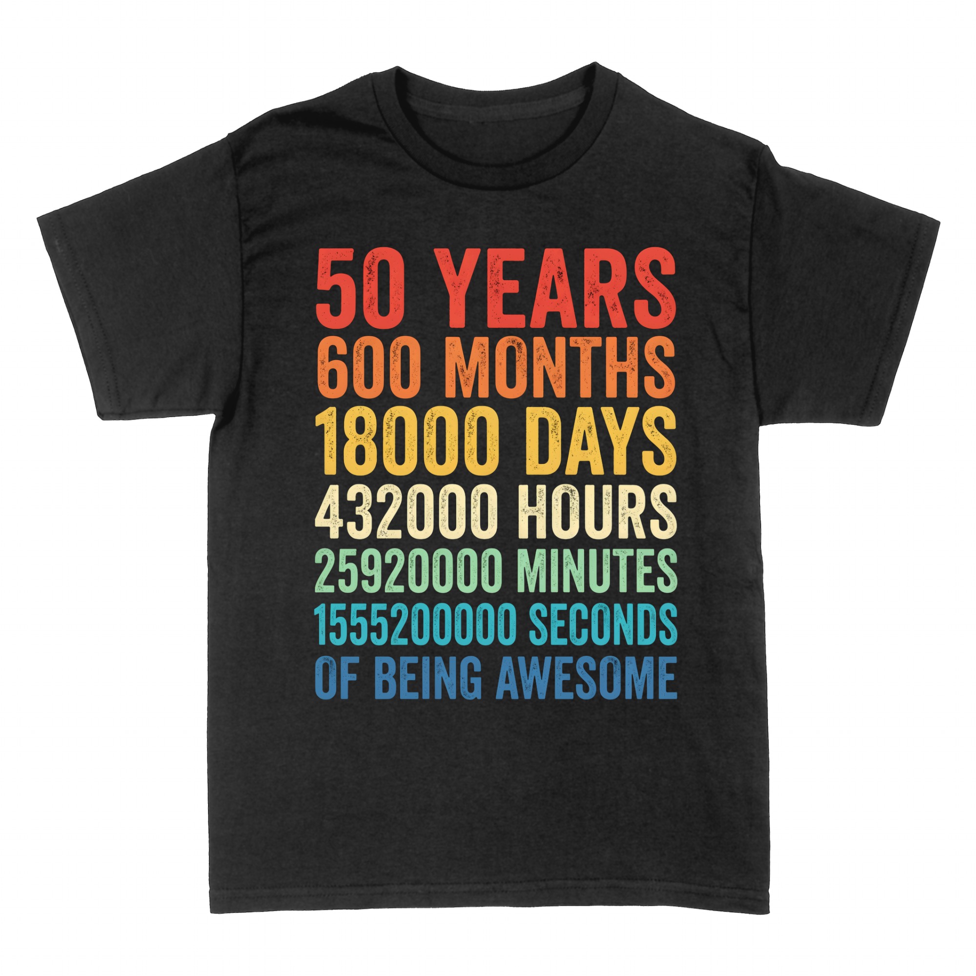 Camisetas: 50 a&ntilde;os siendo incre&iacute;ble