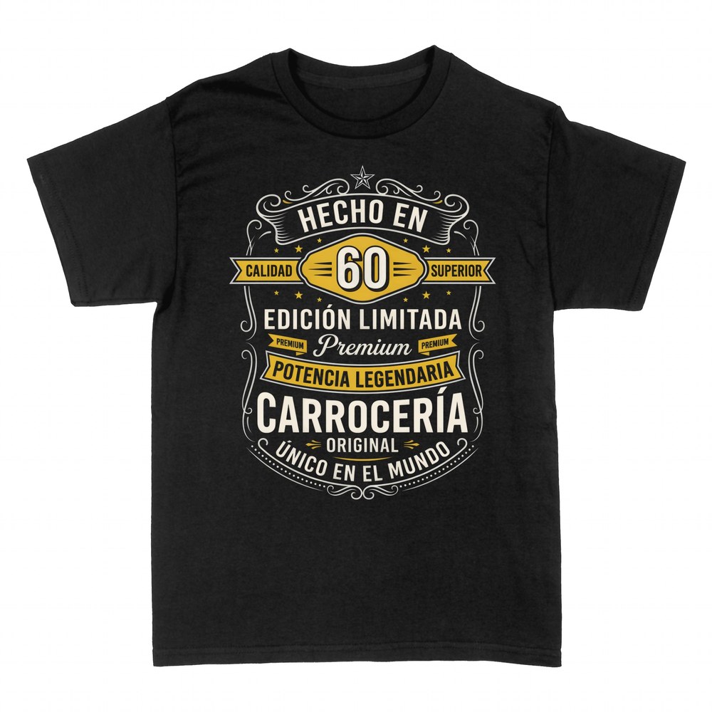 Camisetas: Hecho en calidad superior 60 cumplea&ntilde;os
