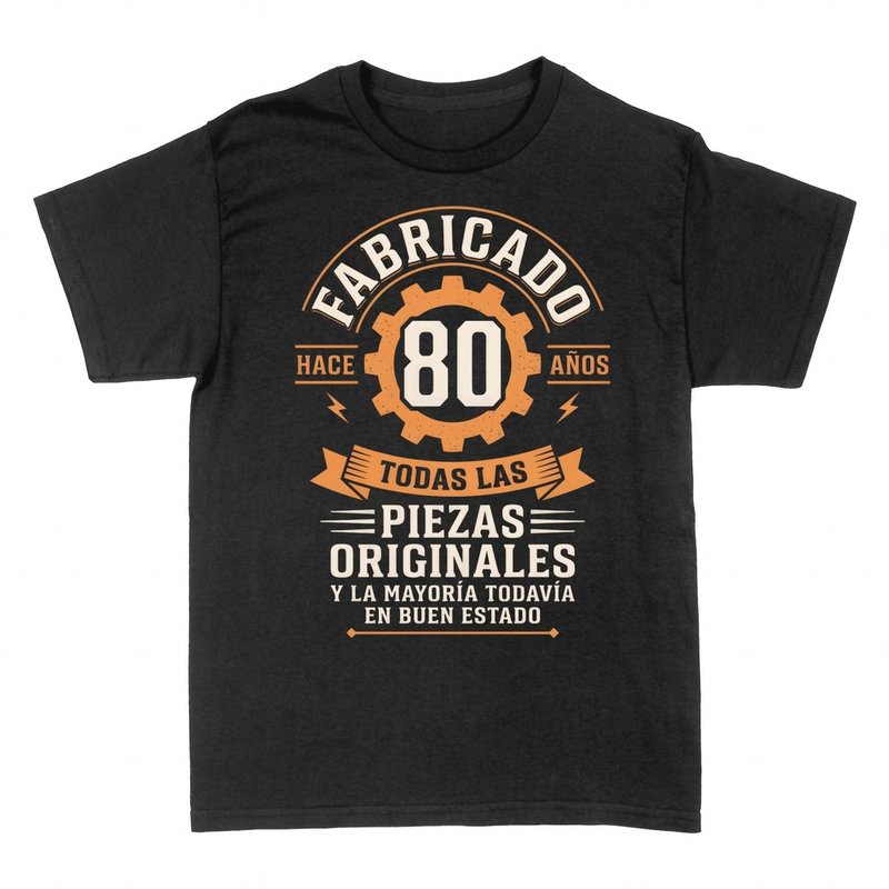 Camisetas: Fabricado hace 80 a&ntilde;os, piezas originales