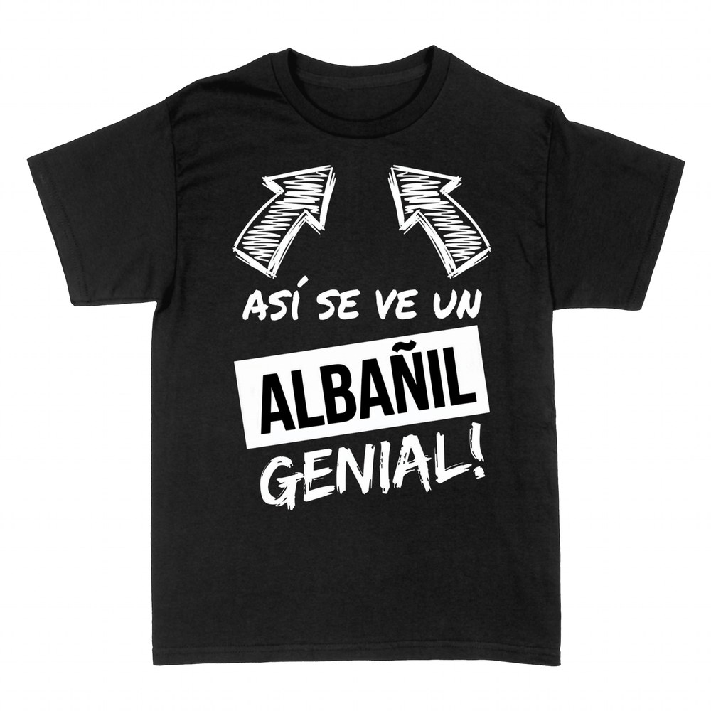 Camisetas: As&iacute; se ve un alba&ntilde;il genial con flechas