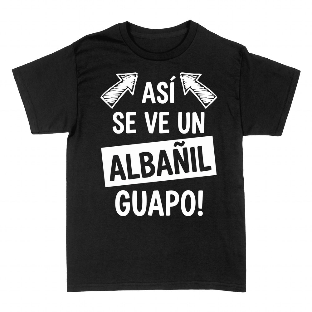 Camisetas: As&iacute; se ve un alba&ntilde;il guapo, con flechas