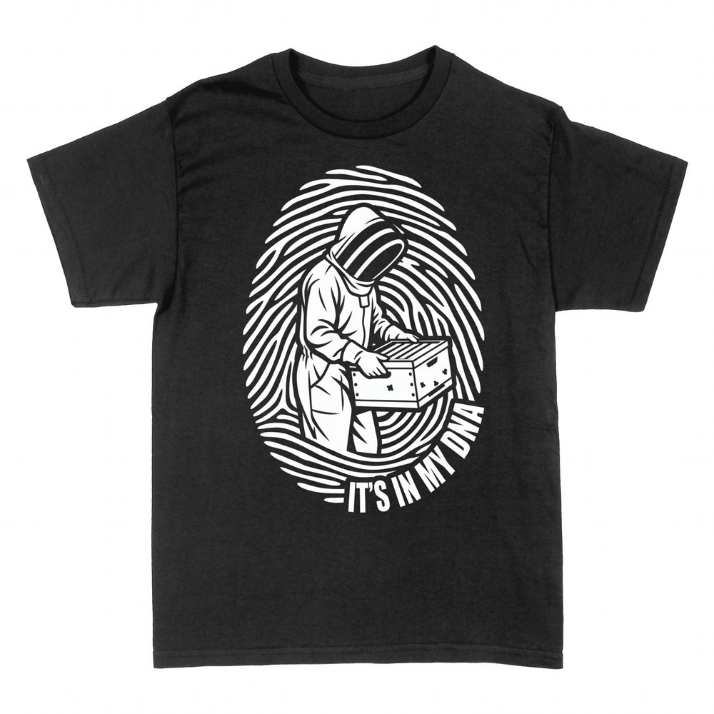 Camisetas: Apicultor con colmena, est&aacute; en mi ADN