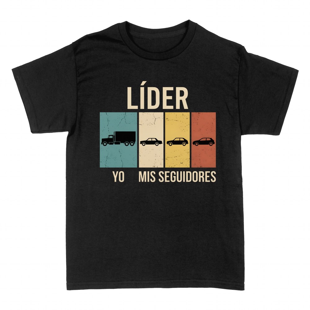 Camisetas: L&iacute;der cami&oacute;n, yo y mis seguidores