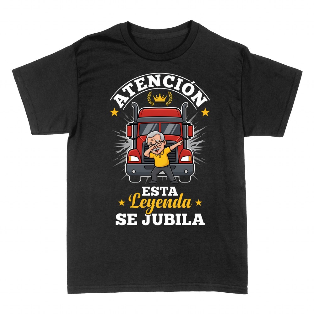 Camisetas: Camionero, esta leyenda se jubila
