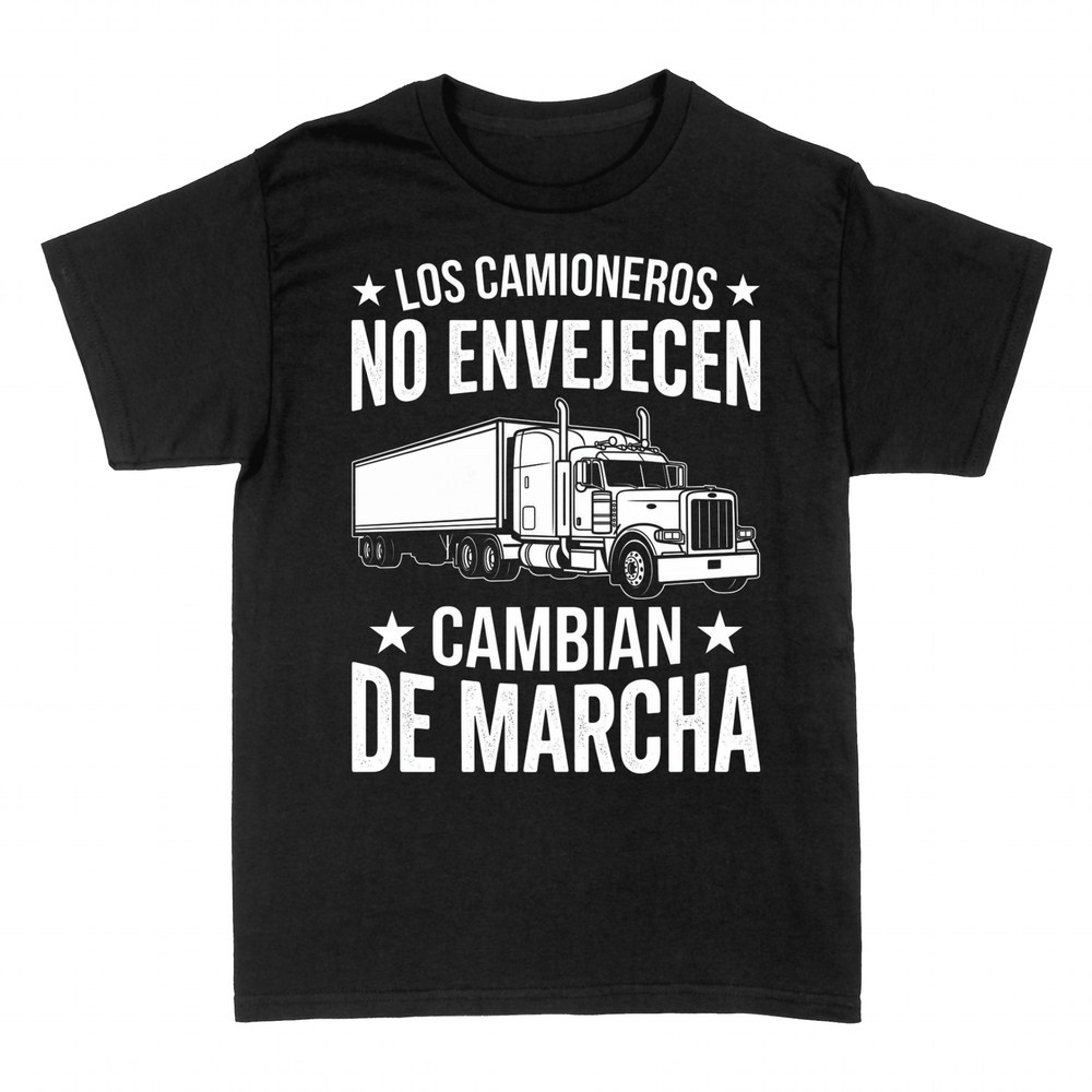 Camisetas: Camioneros que cambian de marcha