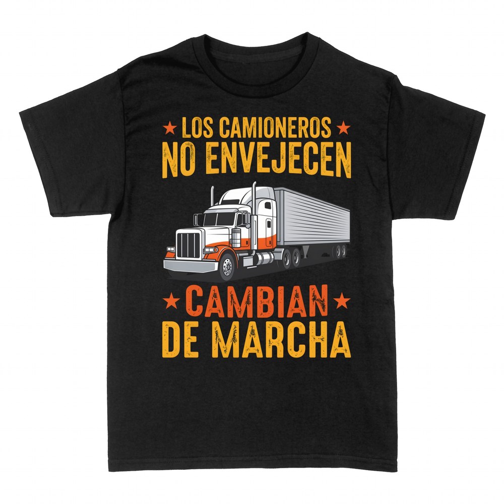 Camisetas: Camioneros no envejecen, cambian marcha