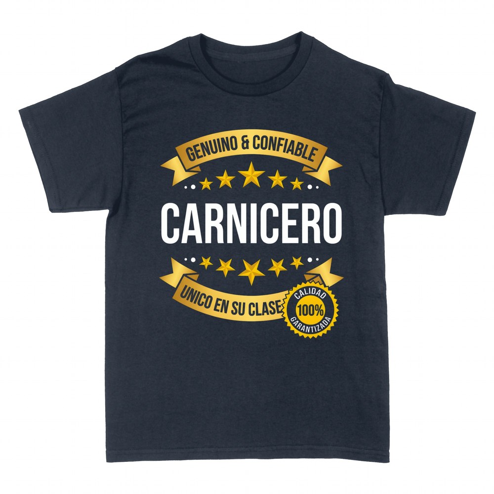 Camisetas: Carnicero genuino, &uacute;nico en su clase