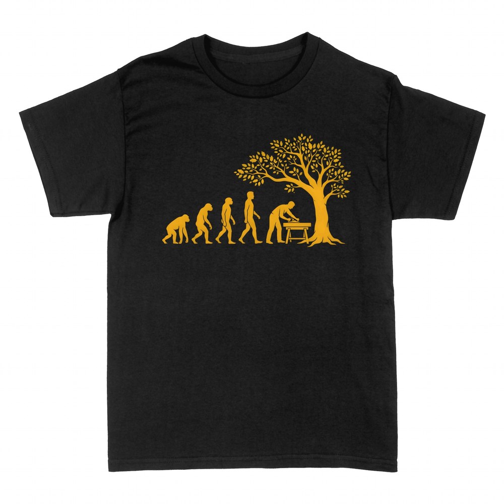 Camisetas: Evoluci&oacute;n del carpintero ebanista