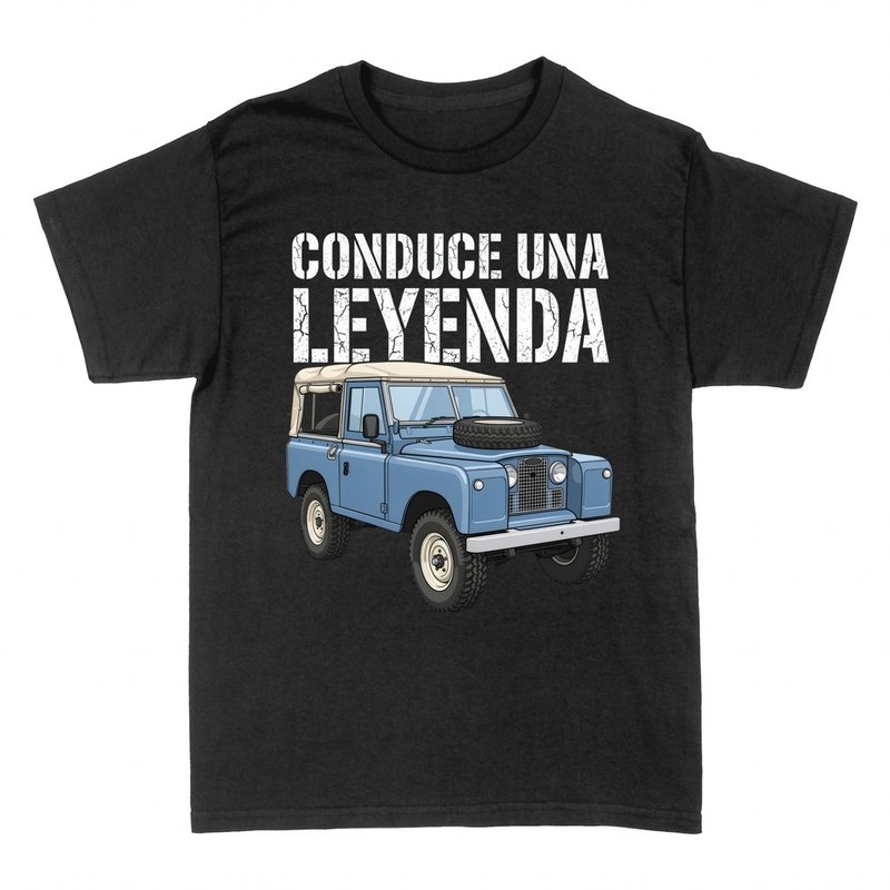 Camisetas: Conduce una leyenda, todoterreno cl&aacute;sico