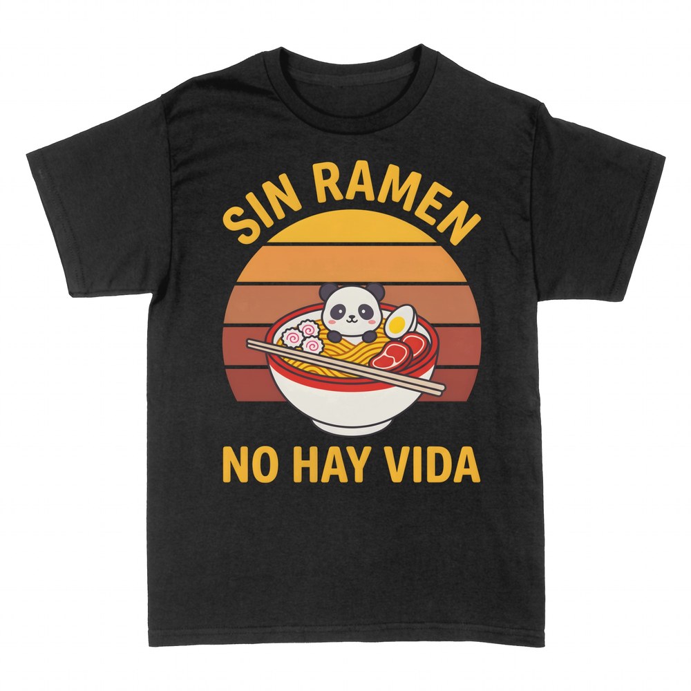 Camisetas: Panda ramen 
