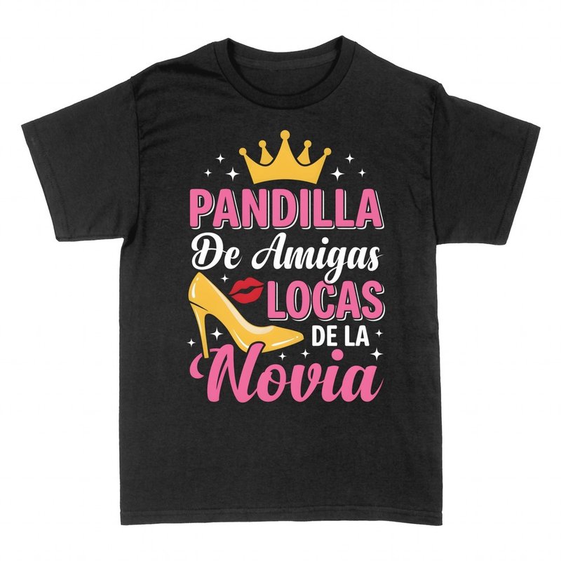 Camisetas: Pandilla de amigas locas de la novia