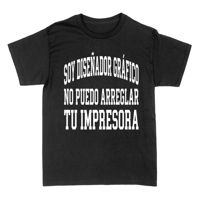 Camisetas: No puedo arreglar tu impresora