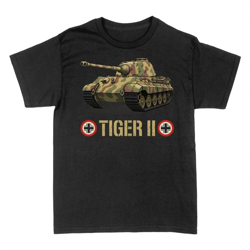 Camisetas: Carro pesado Tiger II King Tiger