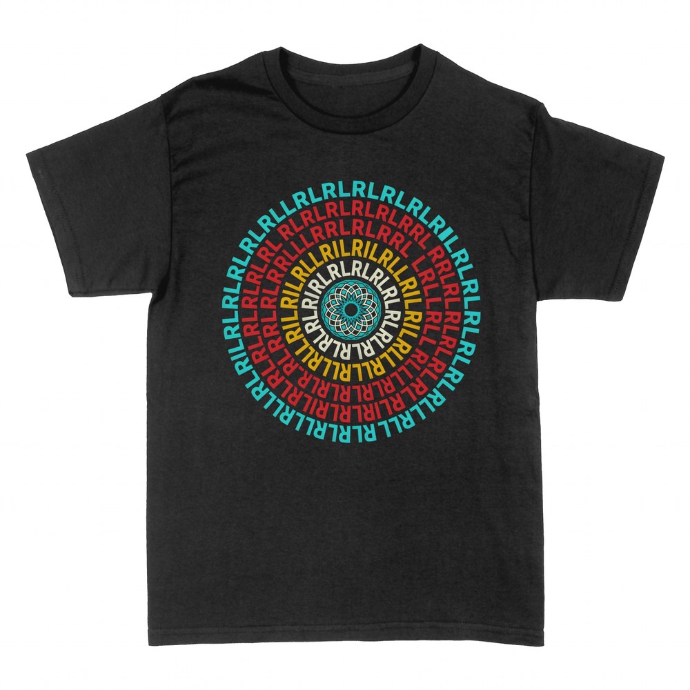 Camisetas: Mandala de baterista con patr&oacute;n de palillos RLRL