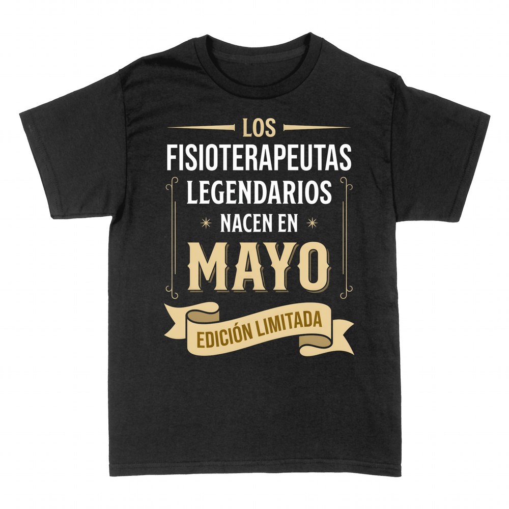 Camisetas: Fisioterapeutas legendarios en mayo