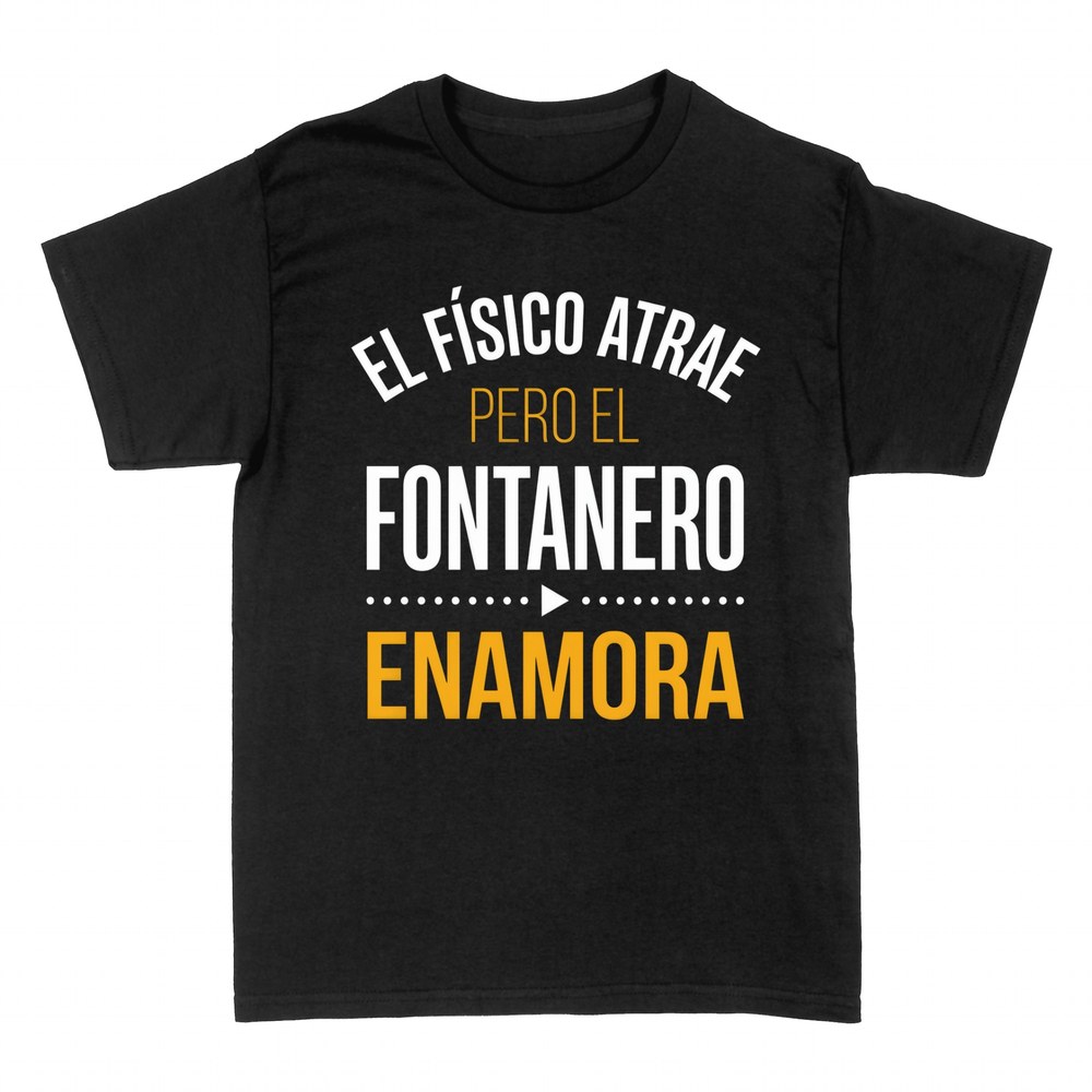 Camisetas: El fontanero enamora