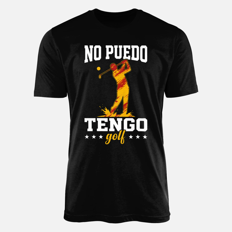Camisetas: No puedo, tengo golf
