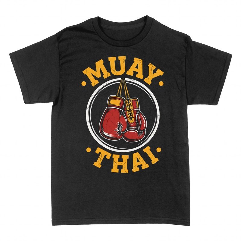 Camisetas: Guantes de Muay Thai