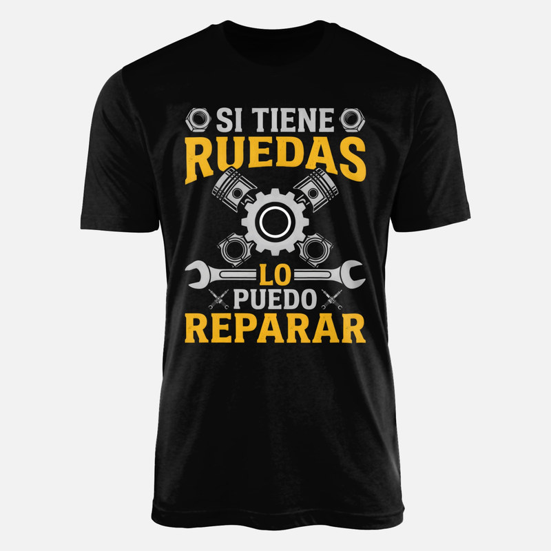 Camisetas: Si tiene ruedas lo puedo reparar