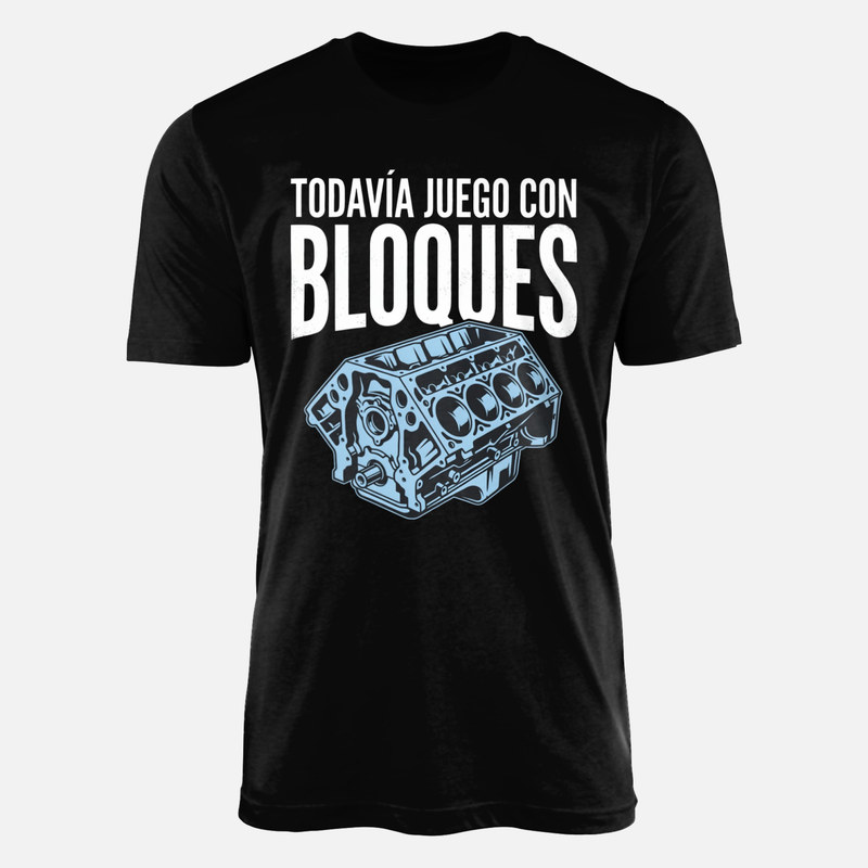 Camisetas: Todav&iacute;a juego con bloques (bloque motor)