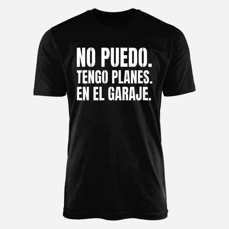 Mecánico Camiseta No puedo, tengo planes en el garaje