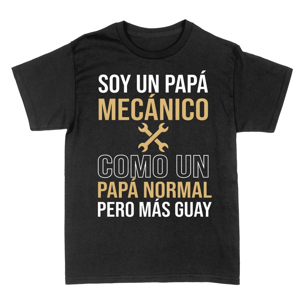 Camisetas: Pap&aacute; mec&aacute;nico, normal pero m&aacute;s guay