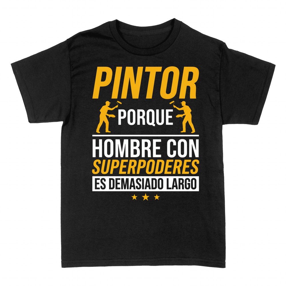 Camisetas: Porque superpoderes es demasiado largo
