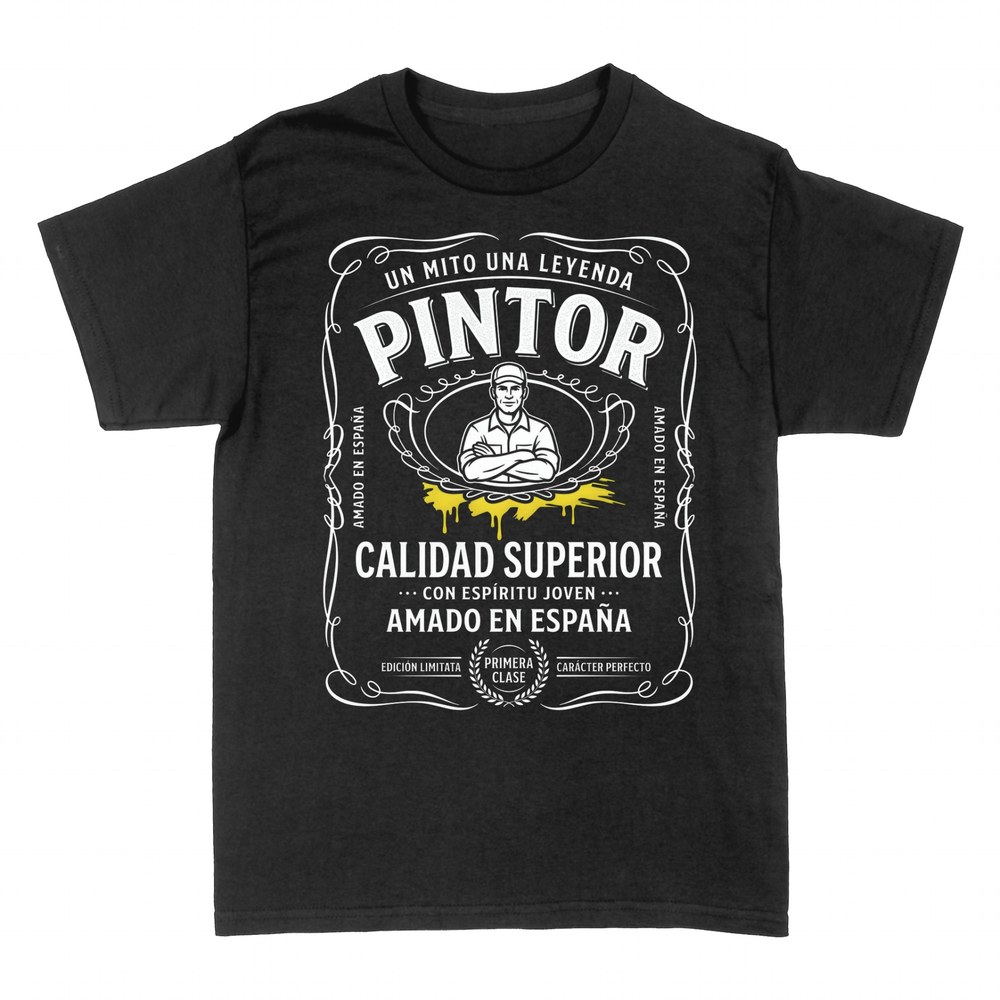 Camisetas: Pintor, un mito una leyenda