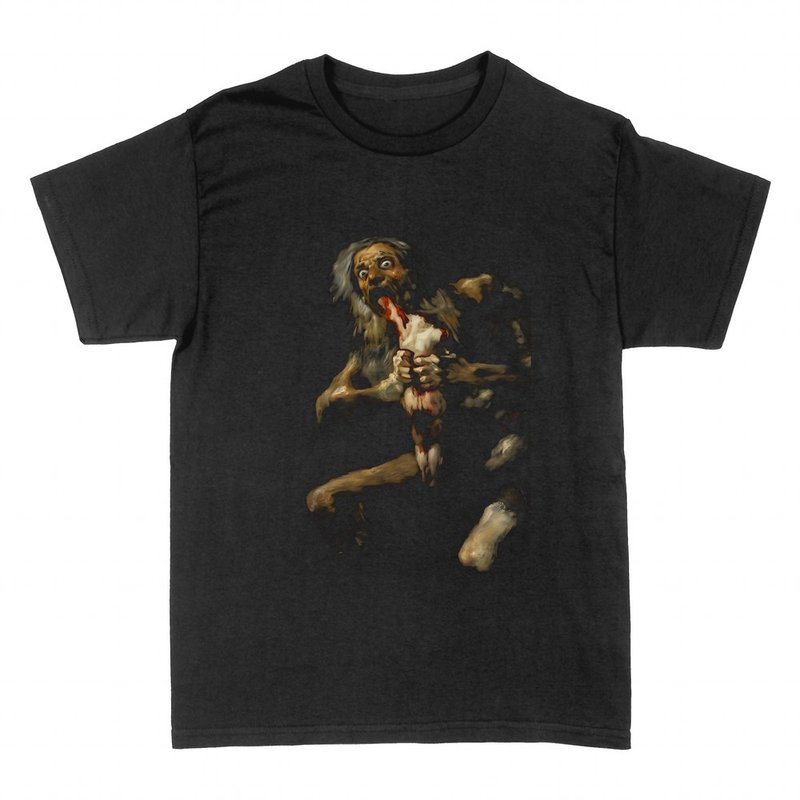 Camisetas: Saturno de Goya devorando a su hijo