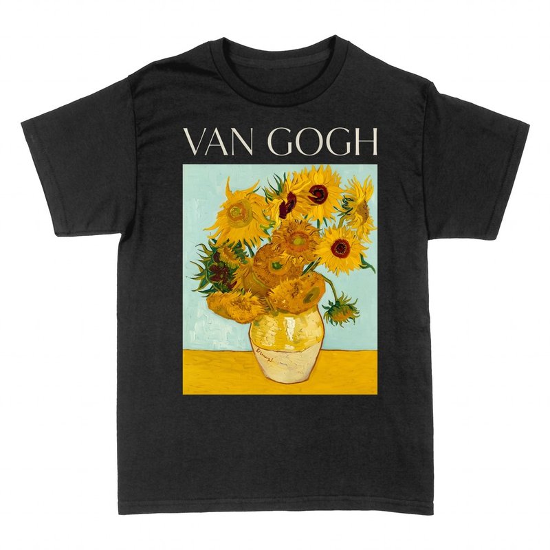 Camisetas: Girasoles de Van Gogh