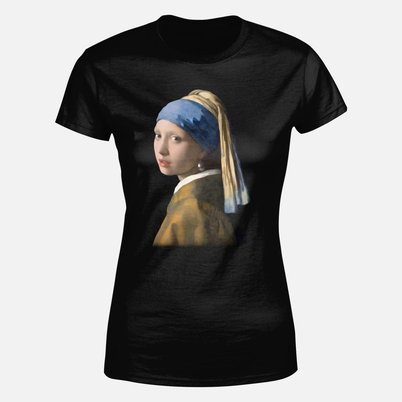 Camisetas: La joven de la perla de Vermeer