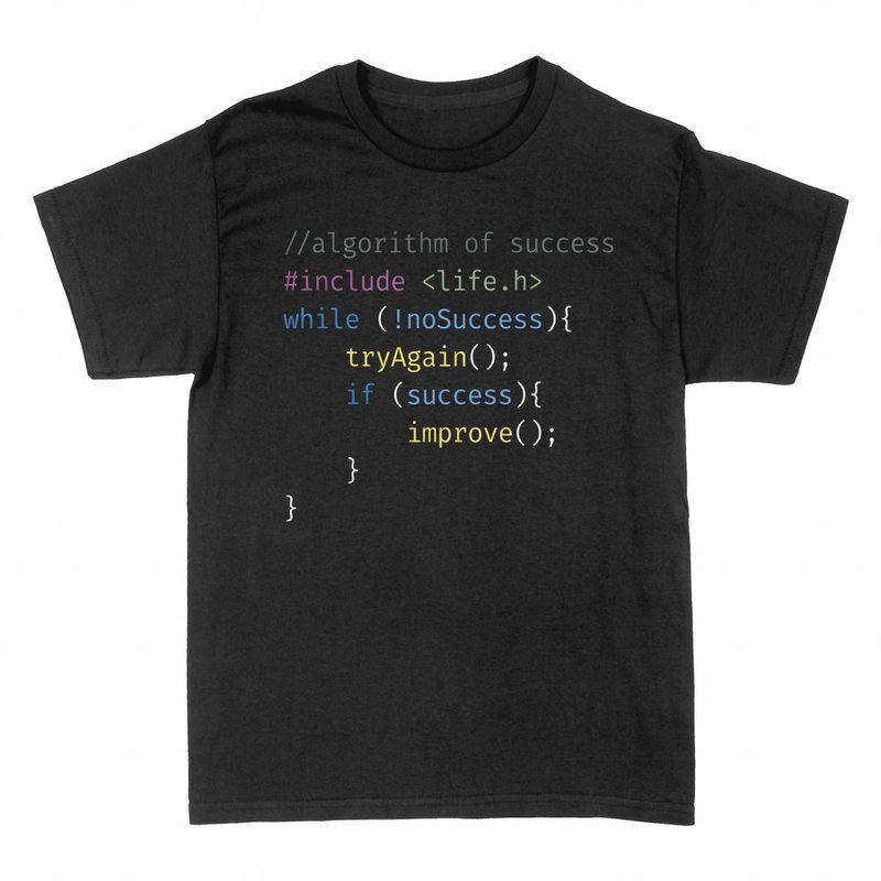 Camisetas: Algoritmo del &eacute;xito en c&oacute;digo