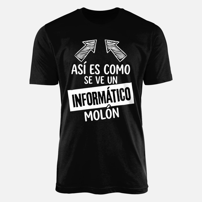 Camisetas: As&iacute; es como se ve un inform&aacute;tico mol&oacute;n