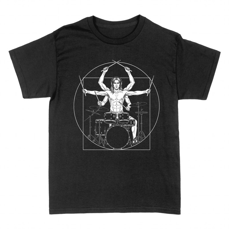 Camisetas: Baterista de Vitruvio