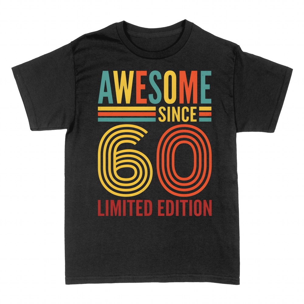 Camisetas: Awesome since 60 edici&oacute;n limitada retro
