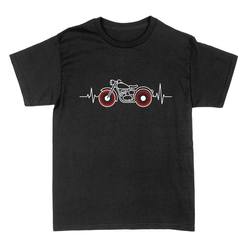 Camisetas: Latido Moto Custom