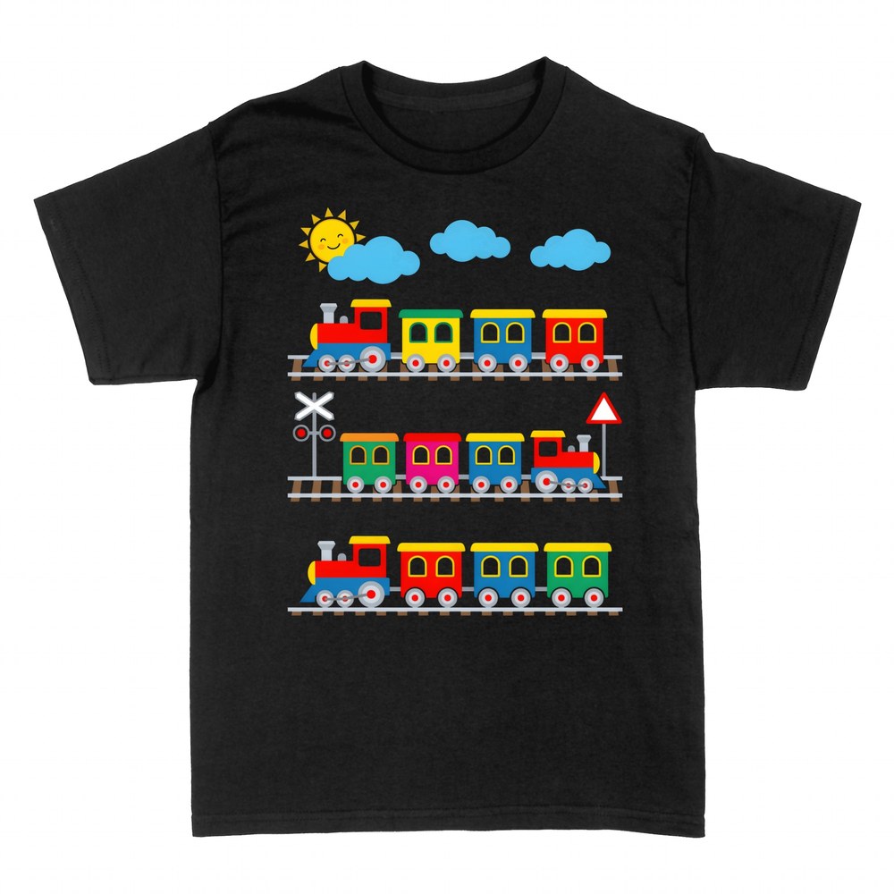 Camisetas: Tren de Juguete Colorido Maquinista