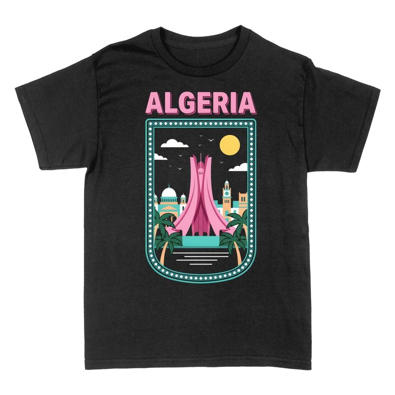 Camisetas: P&oacute;ster Viaje Argelia