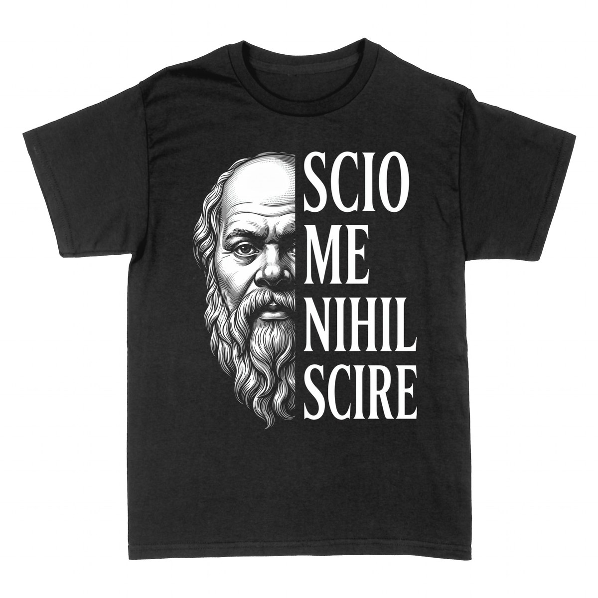 Camisetas: Scio Me Nihil Scire &mdash; S&oacute;crates