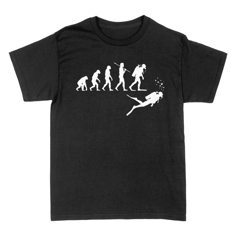 Camisetas: Evoluci&oacute;n del Buceador