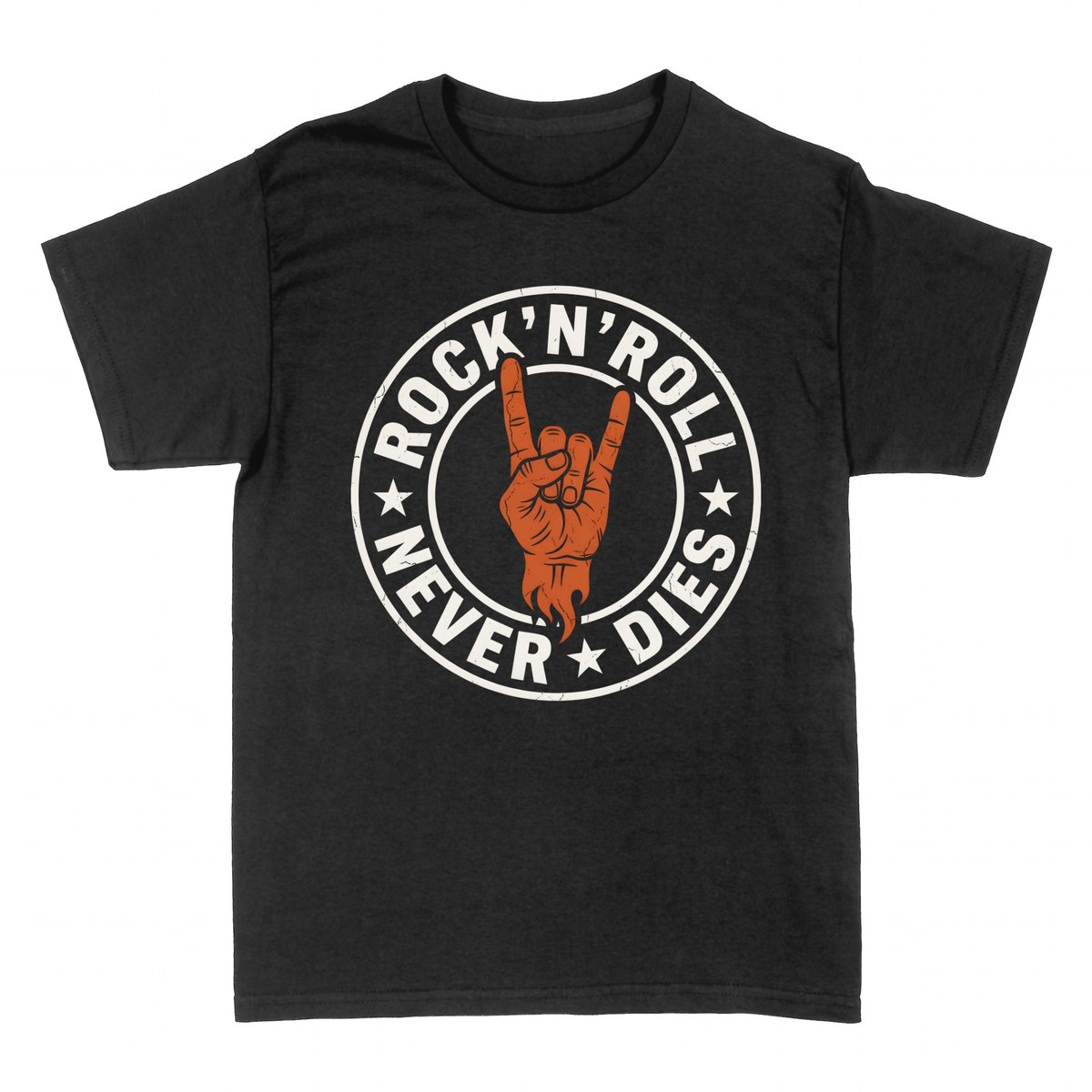 Camisetas: Rock'N'Roll Never Dies