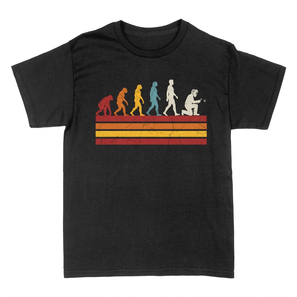 Camisetas: Evoluci&oacute;n del soldador retro
