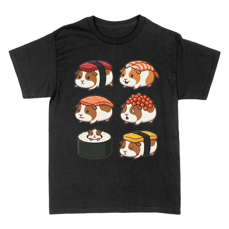 Camisetas: Cobayas Sushi Kawaii