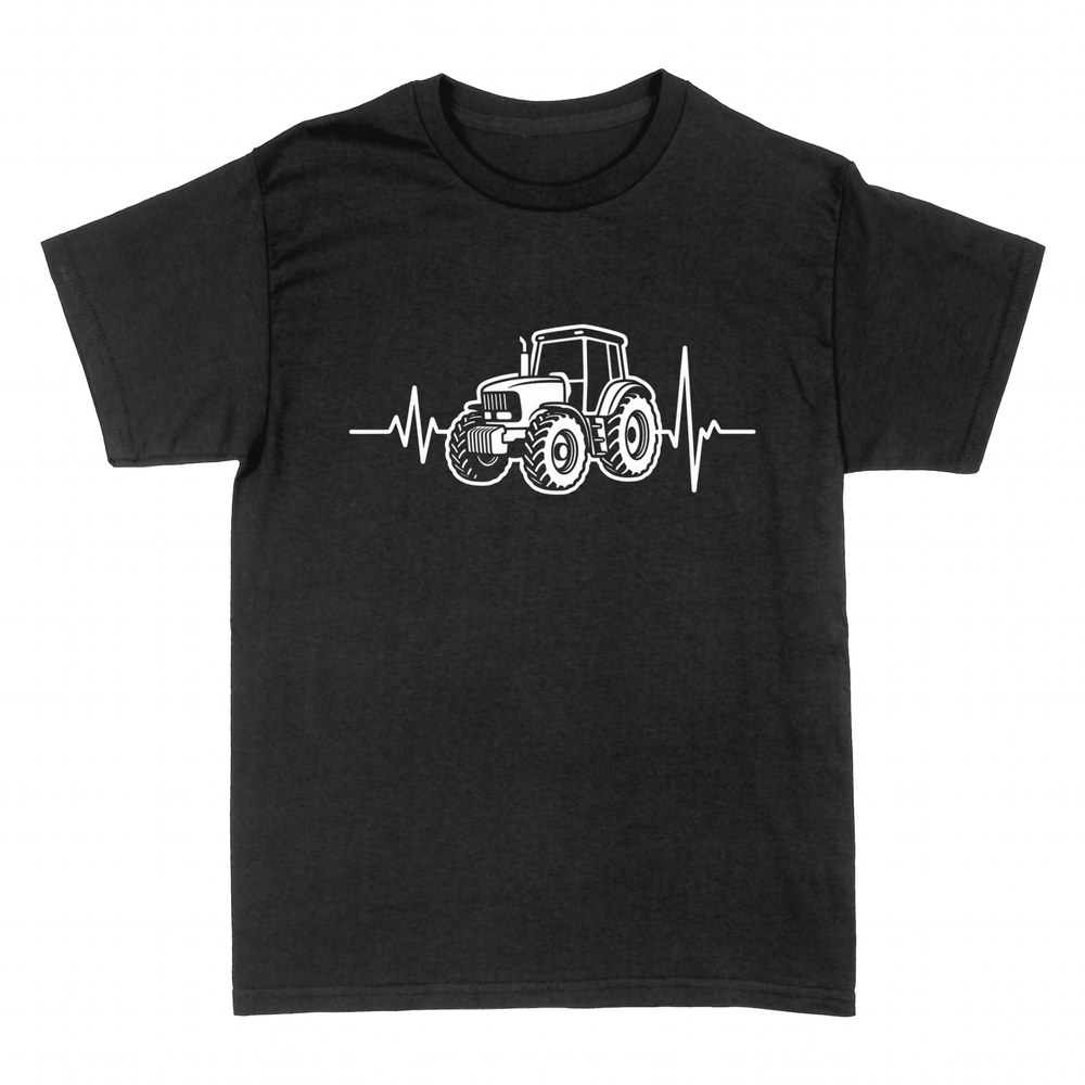 Camisetas: Tractor con latido de coraz&oacute;n