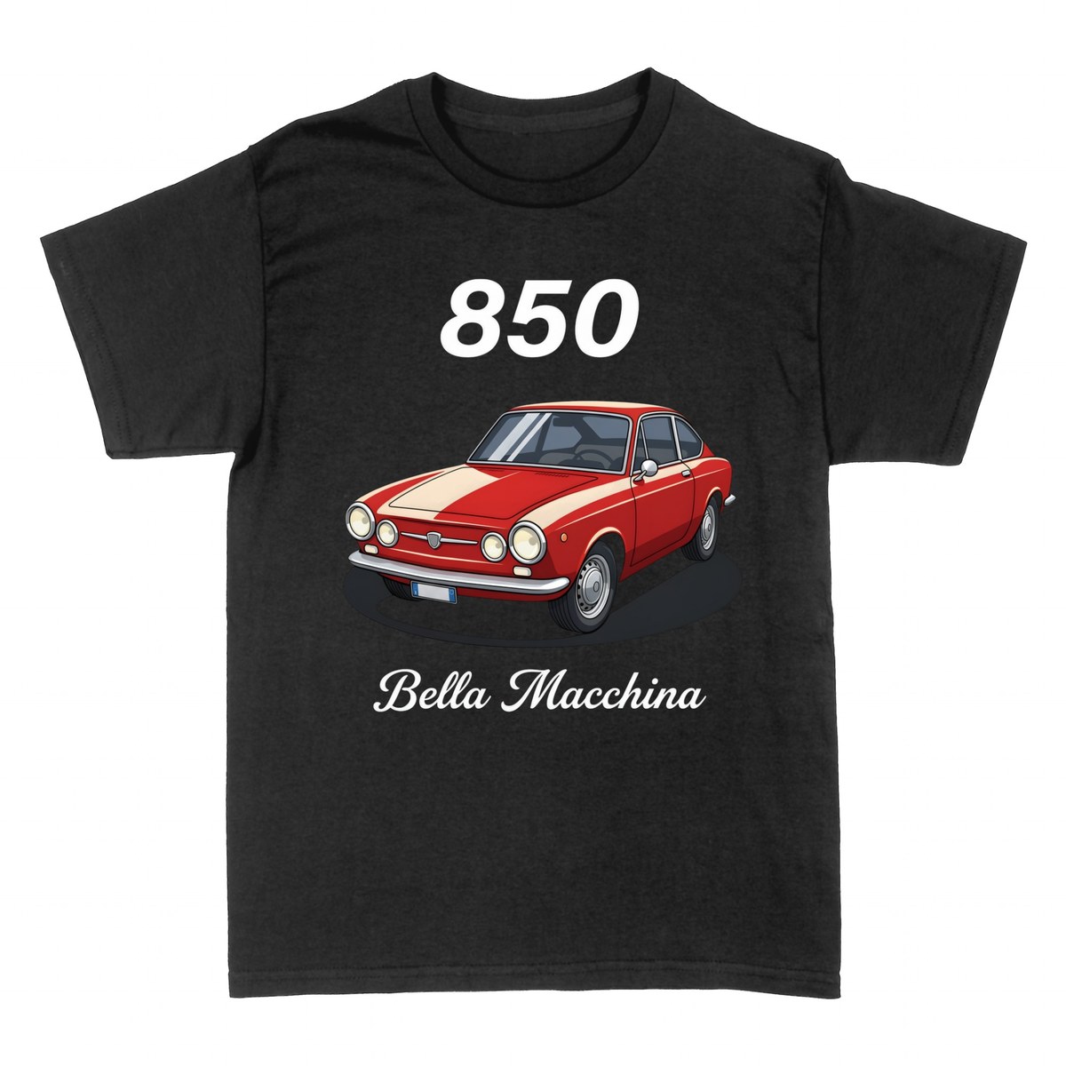 Camisetas: 850 Bella Macchina &middot; Cl&aacute;sico Italiano