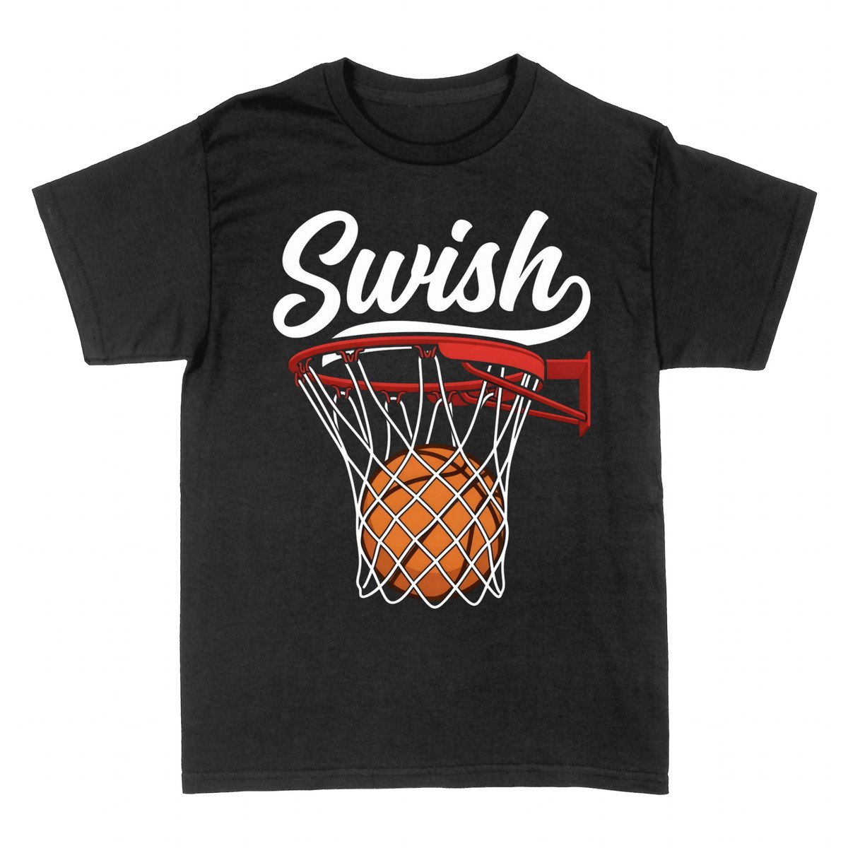 Camisetas: Swish Baloncesto Canasta Perfecta