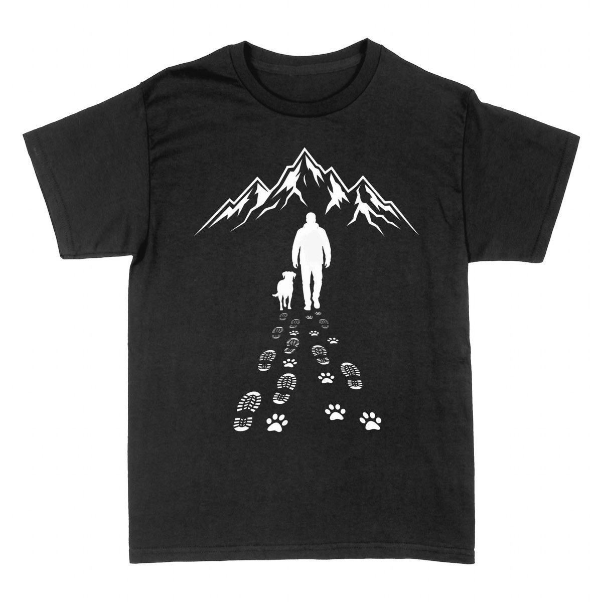 Camisetas: Aventuras con mi Perro en la Monta&ntilde;a