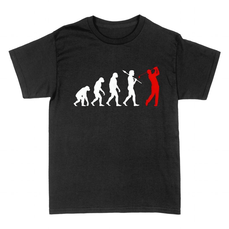 Camisetas: Evoluci&oacute;n del Golfista