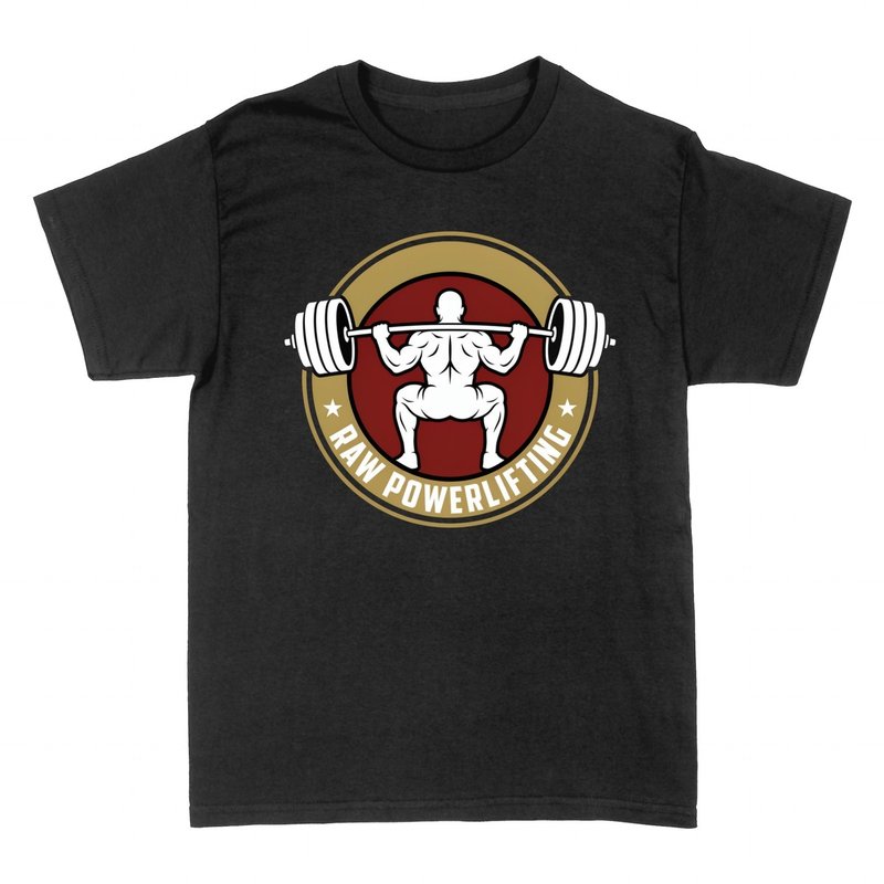 Camisetas: Raw Powerlifting