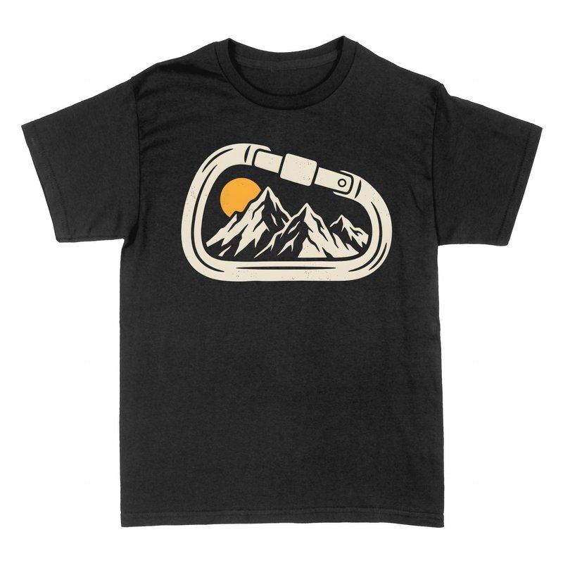 Camisetas: Monta&ntilde;a y Mosquet&oacute;n Escalada